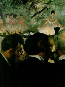 Edgar Degas : Orchestra Musicians